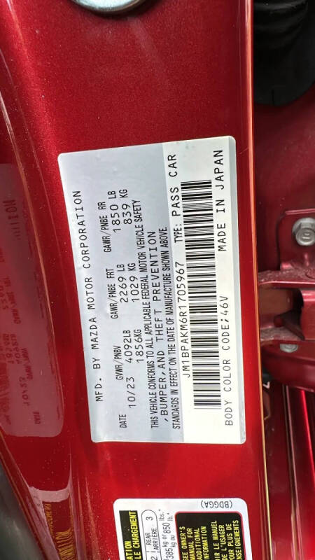 2024 Mazda Mazda3 Hatchback 2.5 S Select Sport