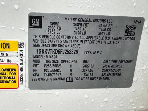 2015 GMC Acadia Denali