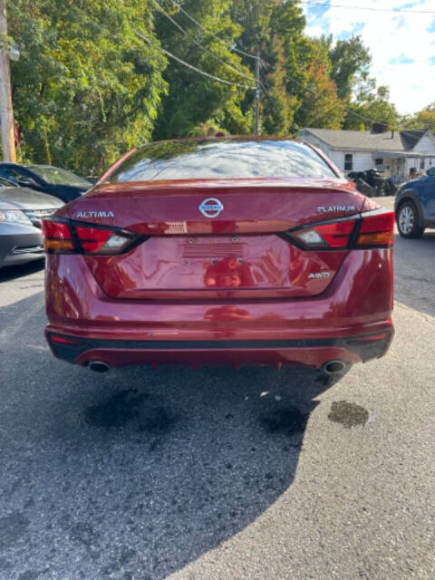 2019 Nissan Altima for sale at JJ s Auto Sales and Repair in Manchester , NH