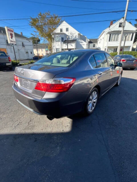 2014 Honda Accord for sale at STATION 7 MOTORS in New Bedford, MA