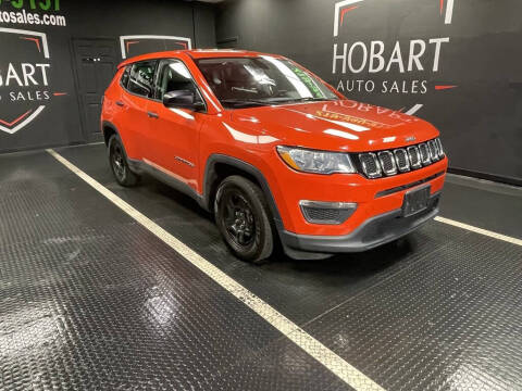 2021 Jeep Compass for sale at Hobart Auto Sales in Hobart IN