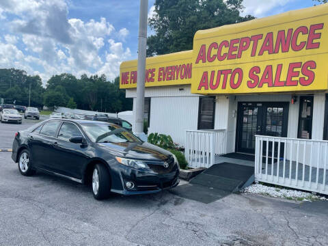 2013 Toyota Camry for sale at Acceptance Auto Sales in Lithia Springs GA