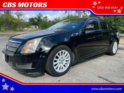 2011 Cadillac CTS for sale at CBS MOTORS in San Antonio TX