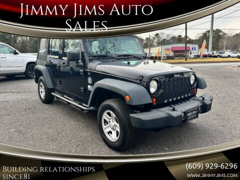 2013 Jeep Wrangler Unlimited for sale at Jimmy Jims Auto Sales in Tabernacle NJ