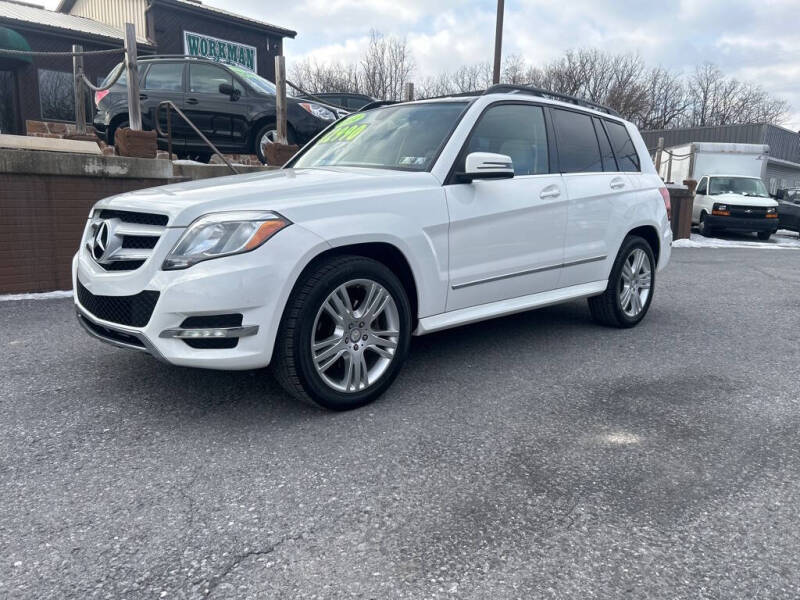 2014 Mercedes-Benz GLK for sale at WORKMAN AUTO INC in Bellefonte PA