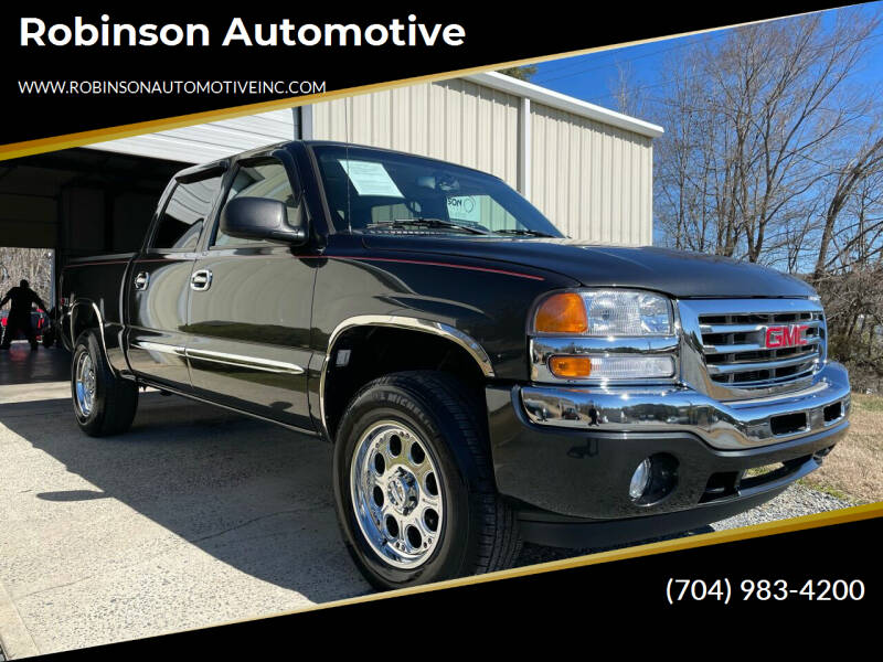 2005 GMC Sierra 1500 for sale at Robinson Automotive in Albemarle NC