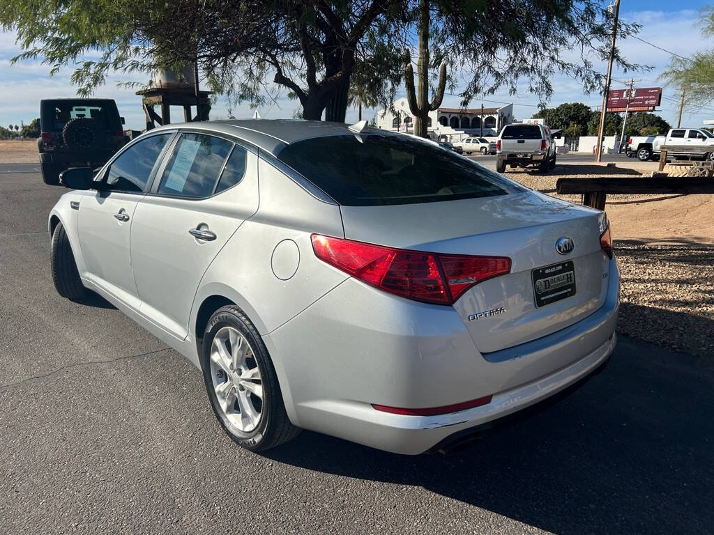 2013 Kia Optima for sale at Big 3 Automart At Double H Auto Ranch in QUEEN CREEK, AZ