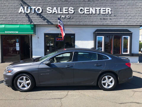2017 Chevrolet Malibu for sale at Auto Sales Center Inc in Holyoke MA