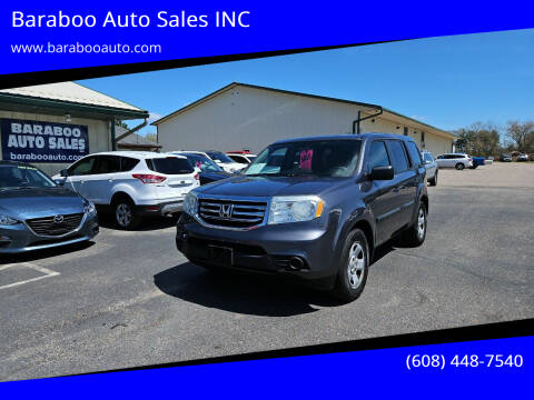 2015 Honda Pilot for sale at Baraboo Auto Sales INC in Baraboo WI