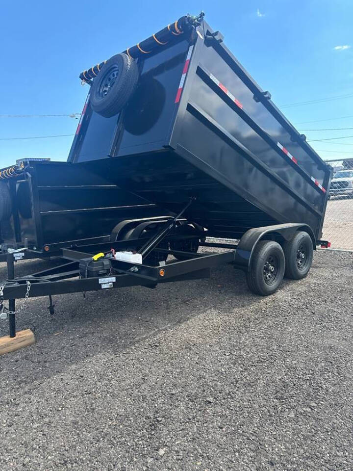 2025 Polestar 12x8x2 Tarp & Spare for sale at Factory Direct Trailer Sales in Phoenix, AZ