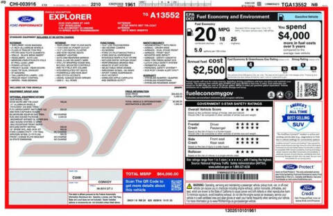 2026 Ford Explorer ST