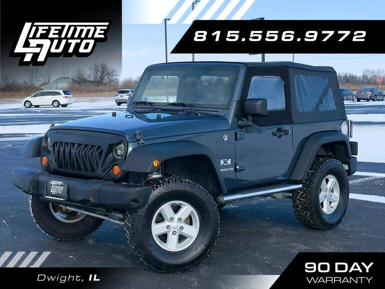 2008 Jeep Wrangler for sale at Lifetime Auto in Dwight IL