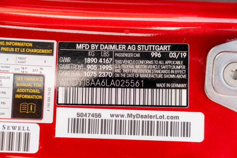 2020 Mercedes-Benz AMG GT C