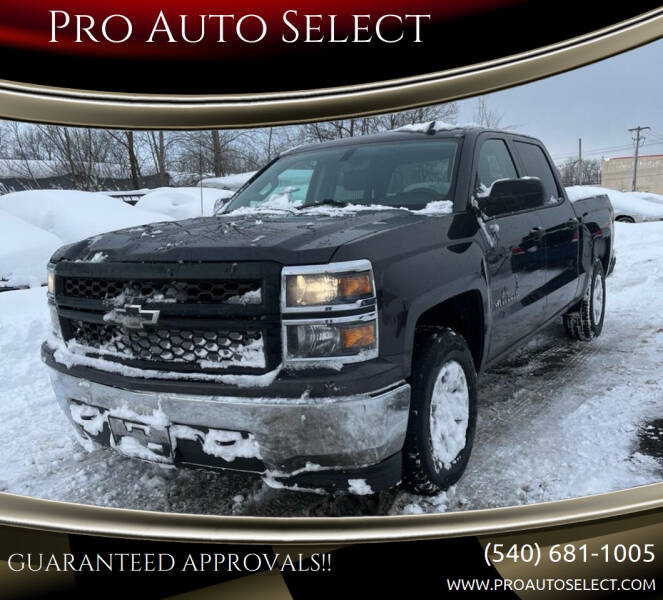 2014 Chevrolet Silverado 1500 for sale at Pro Auto Select in Fredericksburg VA