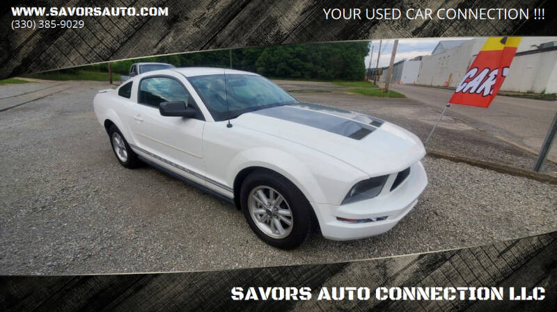 2007 Ford Mustang for sale at SAVORS AUTO CONNECTION LLC in East Liverpool OH