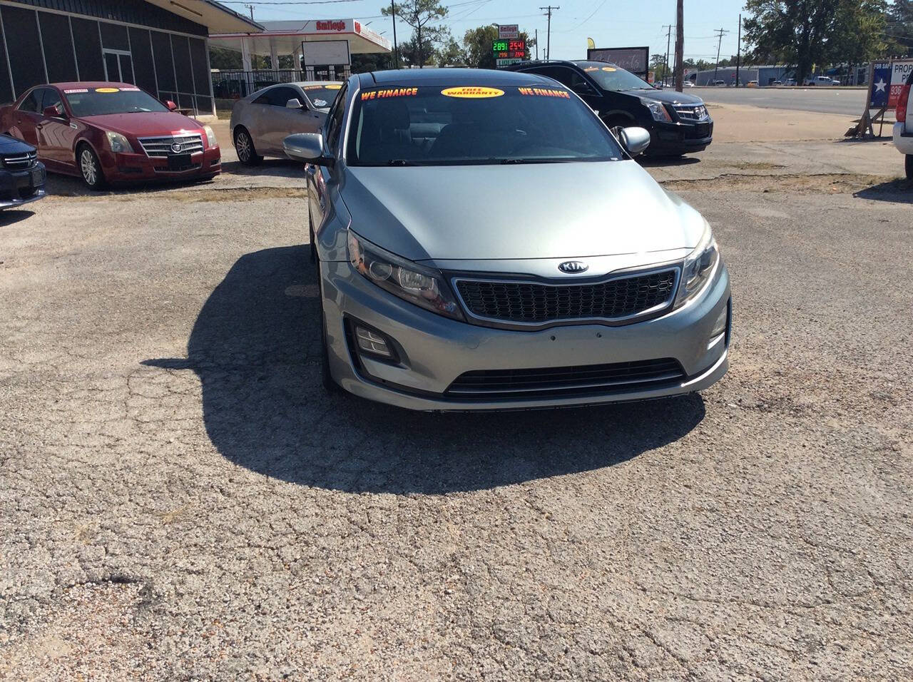 2014 Kia Optima Hybrid for sale at SPRINGTIME MOTORS in Huntsville, TX