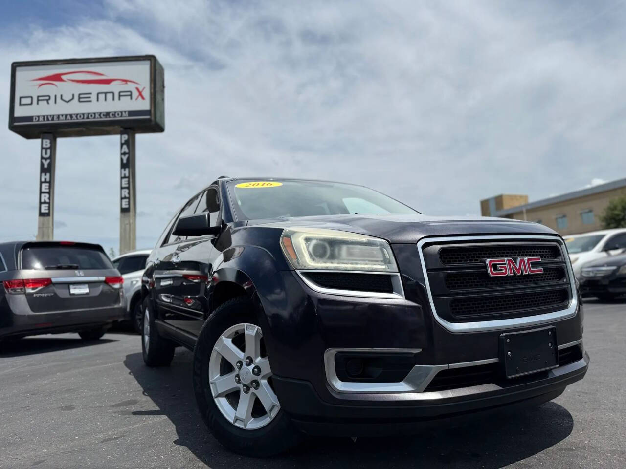 Black 2016 GMC Acadia SLE-1 SLE-1 4dr SUV 37