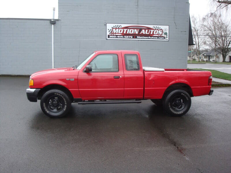 2005 Ford Ranger for sale at Motion Autos in Longview WA