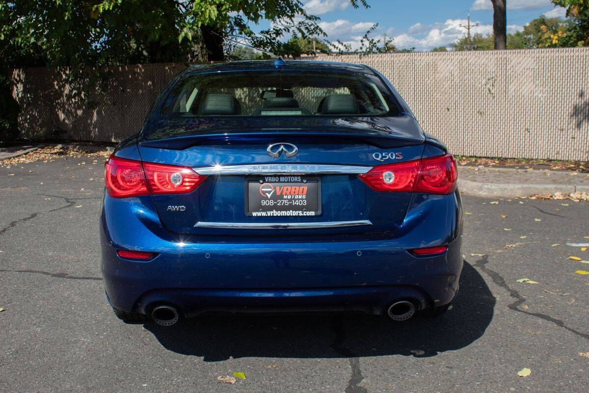 2016 INFINITI Q50 for sale at Vrbo Motors in Linden, NJ