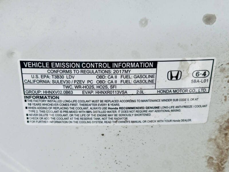 2017 Honda Civic EX