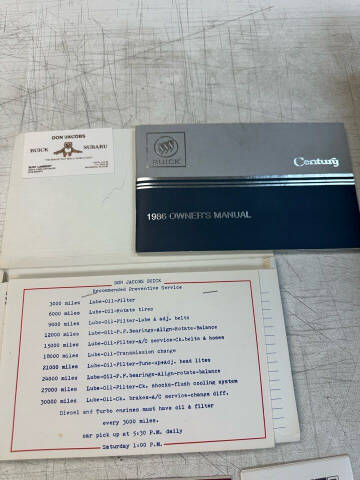 1986 Buick Century Custom