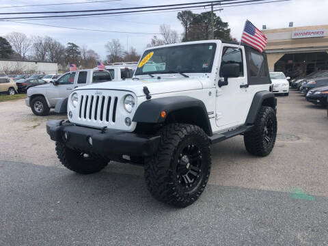 2014 Jeep Wrangler for sale at Mega Autosports in Chesapeake VA