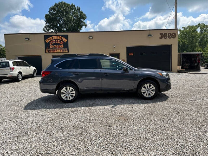 2015 Subaru Outback for sale at Worthington Auto Sales in Wooster OH