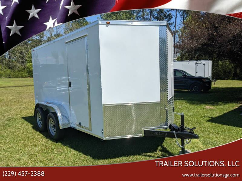 2024 T. Solutions 6x12TA2 ENCLOSED CARGO TRAILER for sale at Trailer Solutions, LLC in Fitzgerald GA