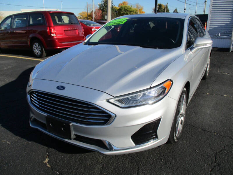 2019 Ford Fusion for sale at Ringa Auto Sales in Arlington Heights IL