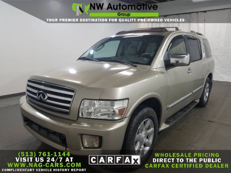 2004 Infiniti QX56 for sale at NW Automotive Group in Cincinnati OH