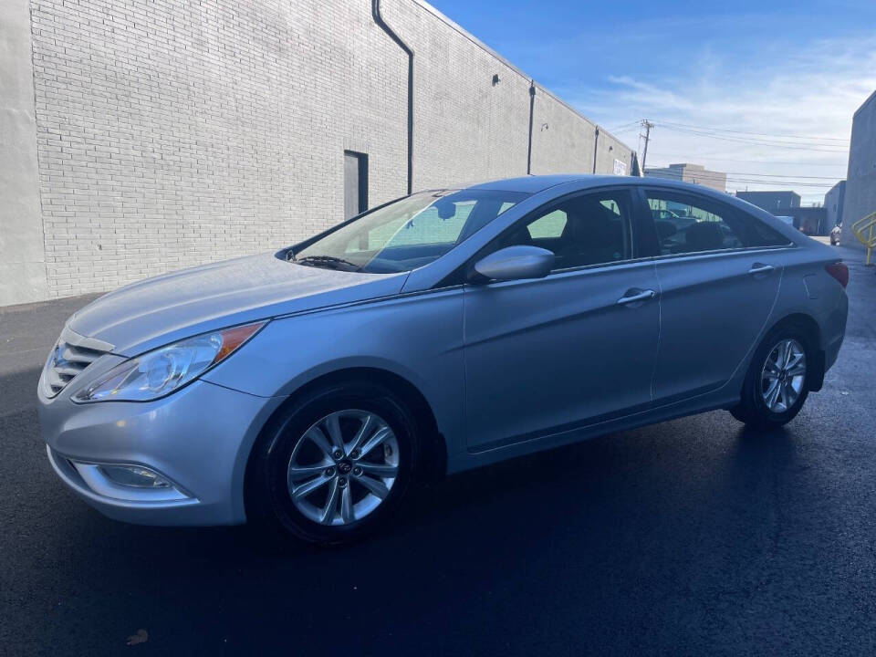 2013 Hyundai SONATA for sale at M & P Auto Sales in Saddle Brook, NJ