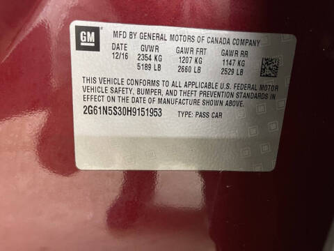 2017 Cadillac XTS Luxury