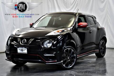 2015 Nissan JUKE for sale at ZONE MOTORS in Addison IL