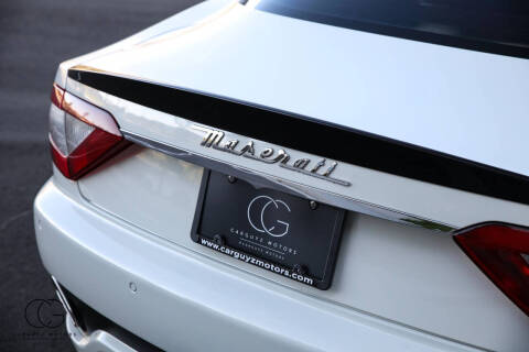 2012 Maserati GranTurismo S Automatic