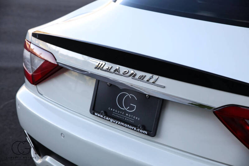 2012 Maserati GranTurismo S Automatic