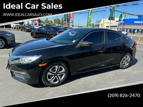 2017 Honda Civic for sale at Ideal Car Sales - Turlock in Turlock CA