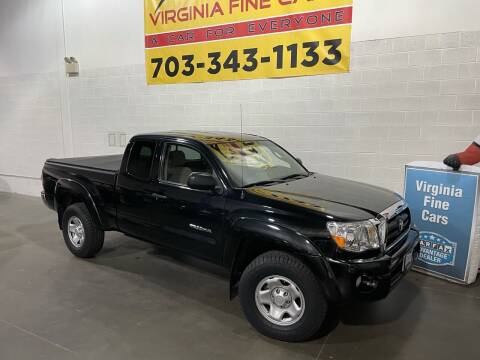 2005 Toyota Tacoma for sale at Virginia Fine Cars in Chantilly VA