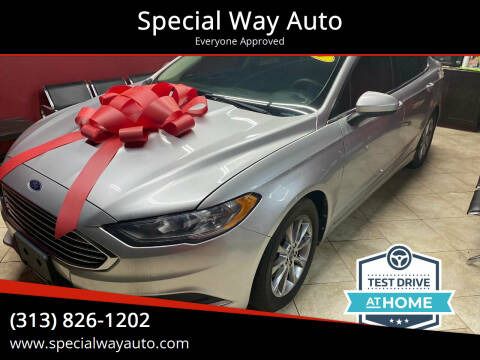 2017 Ford Fusion for sale at Special Way Auto in Hamtramck MI