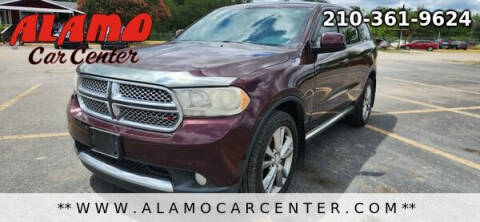 2012 Dodge Durango for sale at Alamo Car Center in San Antonio TX