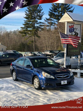 2010 Subaru Legacy for sale at Route 77 Motors Inc. in Weare NH