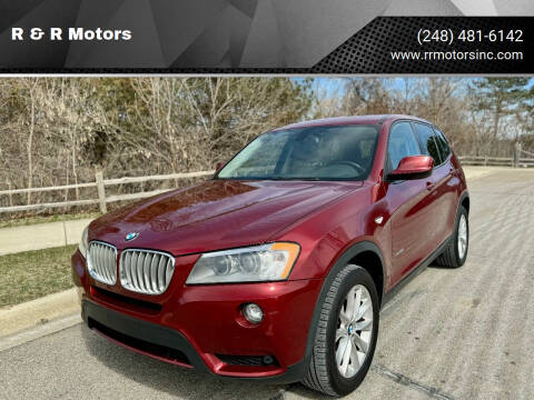 2013 BMW X3 for sale at R & R Motors in Waterford MI