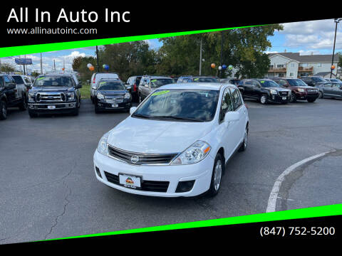 2012 Nissan Versa for sale at All In Auto Inc in Palatine IL