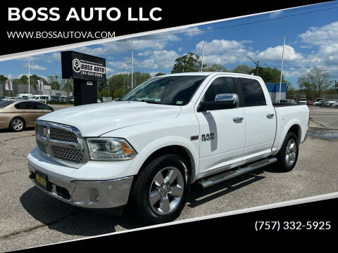 2014 RAM 1500 for sale at BOSS AUTO LLC in Norfolk VA