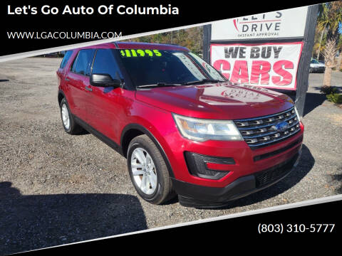 2016 Ford Explorer for sale at Let's Go Auto Of Columbia in West Columbia SC