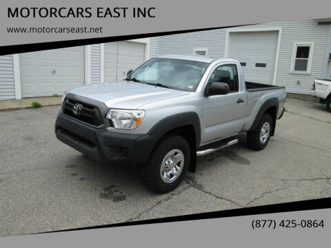 2013 Toyota Tacoma for sale at MOTORCARS EAST INC in Derry NH