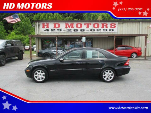 2002 Mercedes-Benz C-Class for sale at HD MOTORS in Kingsport TN