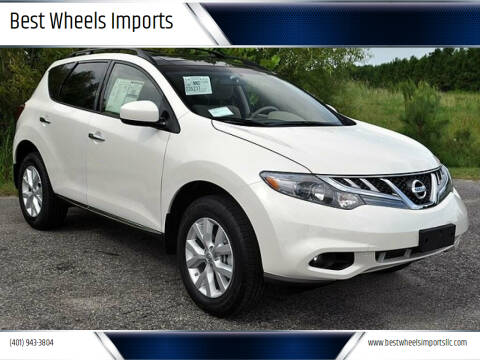 2014 Nissan Murano for sale at Best Wheels Imports in Johnston RI