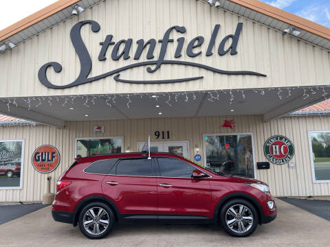 2014 Hyundai Santa Fe for sale at Stanfield Auto Sales in Greenfield IN