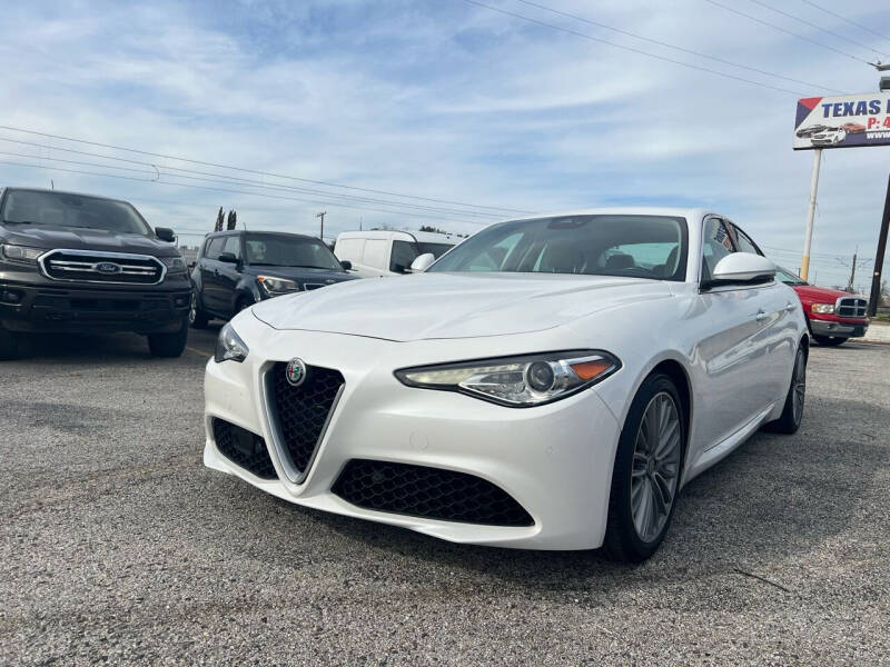 2017 Alfa Romeo Giulia for sale at CarzLot, Inc in Richardson TX