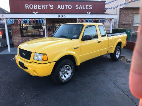 2001 Ford Ranger for sale at Roberts Auto Sales in Millville NJ